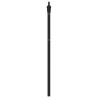 Tête de lit métal noir 140 cm 