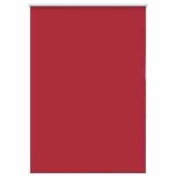 Store enrouleur occultant rouge largeur du tissu 105,7 cm 