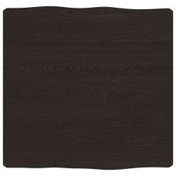 Dessus de table bois massif traité bordure assortie 