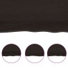 Dessus de table bois massif traité bordure assortie 