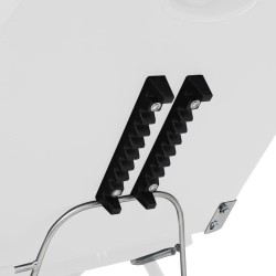 Chaise de traitement de beauté Similicuir Blanc 180x62x78 cm 