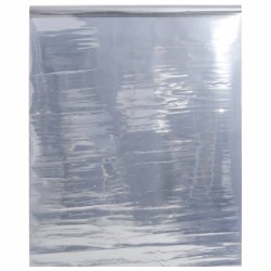 Film solaire à effet réfléchissant statique argenté 45x2000 cm 