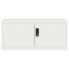 Classeur blanc 90x40x110 cm acier 