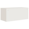 Classeur blanc 90x40x110 cm acier 