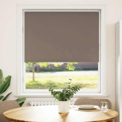 Store enrouleur occultant café 90x175cm largeur du tissu 85,7cm 