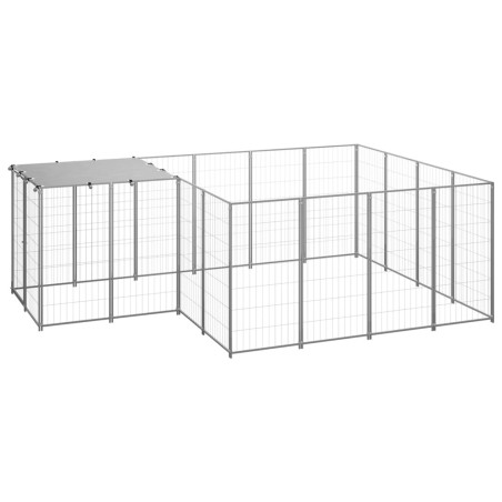 Chenil Argenté 6,05 m² Acier   