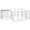Chenil Argenté 6,05 m² Acier   