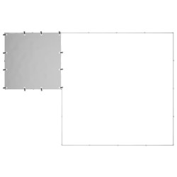 Chenil Argenté 6,05 m² Acier   