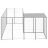 Chenil Argenté 4,84 m² Acier   