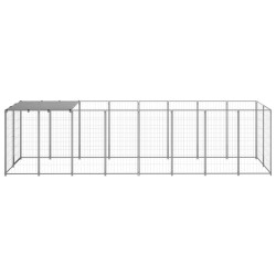 Chenil Argenté 4,84 m² Acier   
