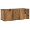 Ensemble de meuble TV mural 8 pcs vieux bois bois d'ingénierie 
