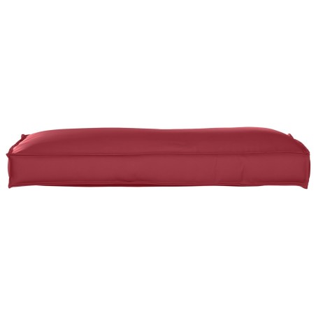 Coussin de Palette Bordeaux 120x40x12 cm en Tissu Oxford 