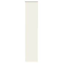 Store enrouleur occultant blanc cassé 45x230cm largeur du tissu 