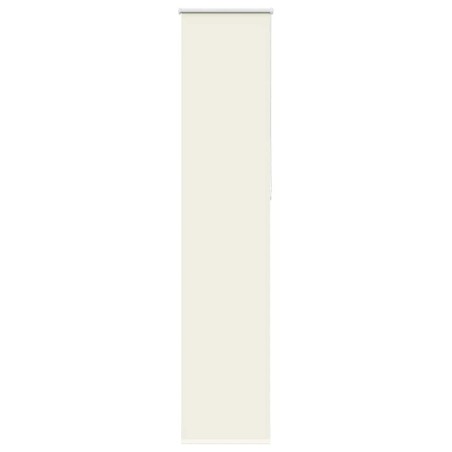 Store enrouleur occultant blanc cassé 45x230cm largeur du tissu 