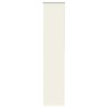 Store enrouleur occultant blanc cassé 45x230cm largeur du tissu 