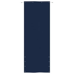 Écran de balcon Bleu 80x240 cm Tissu Oxford 