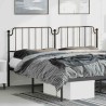 Tête de lit métal noir 193 cm 