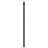 Tête de lit métal noir 193 cm 