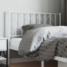 Tête de lit métal blanc 100 cm 