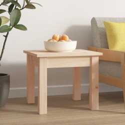 Table basse 35x35x30 cm Bois massif de pin 