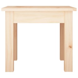 Table basse 35x35x30 cm Bois massif de pin 