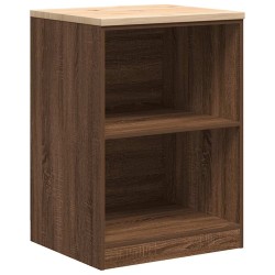 Armoires de garage 6 pcs chêne marron bois d'ingénierie 
