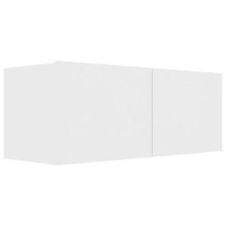Ensemble de meubles TV 6 pcs Blanc Bois d'ingénierie 