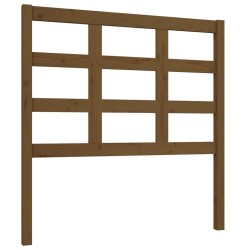 Tête de lit Marron miel 95,5x4x100 cm Bois massif de pin 