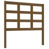 Tête de lit Marron miel 95,5x4x100 cm Bois massif de pin 