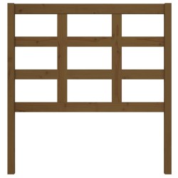 Tête de lit Marron miel 95,5x4x100 cm Bois massif de pin 