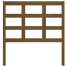 Tête de lit Marron miel 95,5x4x100 cm Bois massif de pin 