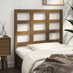 Tête de lit Marron miel 95,5x4x100 cm Bois massif de pin 