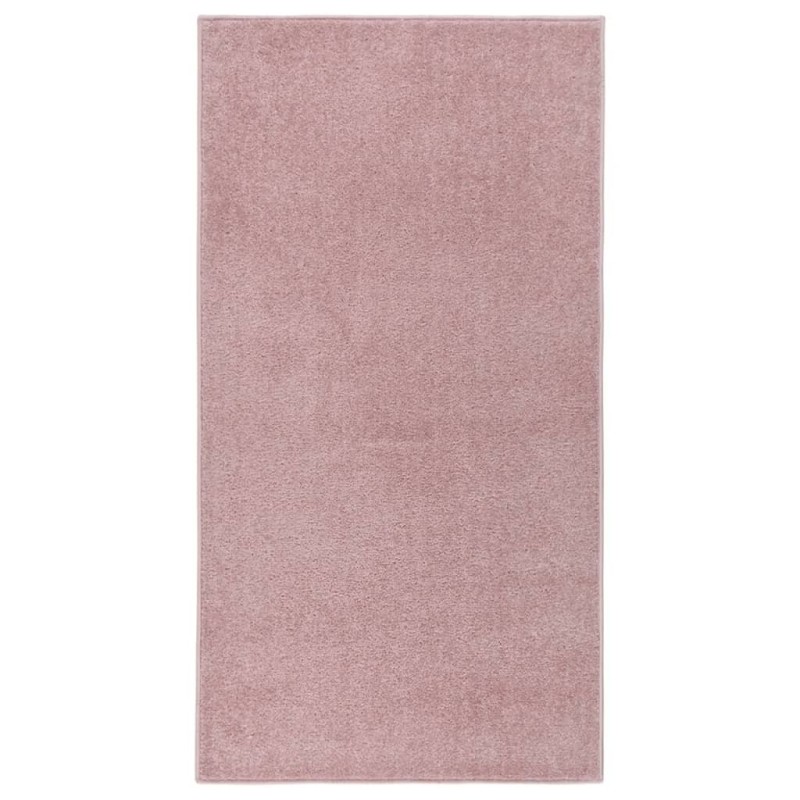 Tapis à poils courts 80x150 cm Rose Tapis à poils courts 80x150 cm Rose