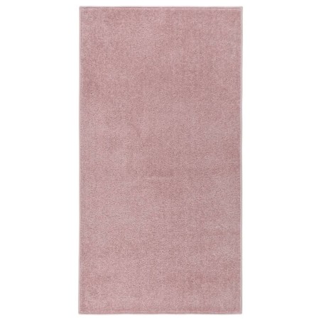 Tapis à poils courts 80x150 cm Rose 