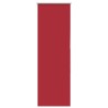 Store enrouleur occultant rouge largeur du tissu 40,7 cm 
