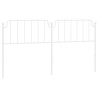 Tête de lit métal blanc 193 cm 