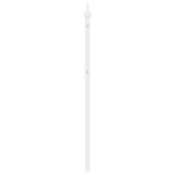 Tête de lit métal blanc 193 cm 