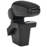 Accoudoir de voiture noir 16x30x(40-50) cm ABS 