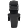 Accoudoir de voiture noir 16x30x(40-50) cm ABS 