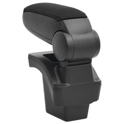 Accoudoir de voiture noir 16x30x(40-50) cm ABS 