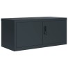 Classeur anthracite 90x40x110 cm acier 