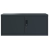 Classeur anthracite 90x40x110 cm acier 