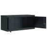 Classeur anthracite 90x40x110 cm acier 