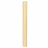Tapis rectangulaire naturel clair 80x200 cm bambou 