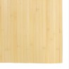 Tapis rectangulaire naturel clair 80x200 cm bambou 