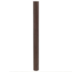 Tapis rectangulaire marron foncé 80x200 cm bambou 