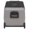 Glacière avec roue et adaptateur noir et gris 36 L PP et PE 