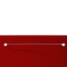Écran de balcon Rouge 120x240 cm Tissu Oxford 