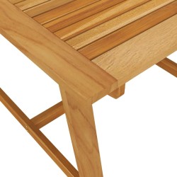Ensemble à manger de jardin 3 pcs Marron 