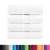 Serviettes d'invité de qualité supérieure SOLUND 4 pcs blanc 